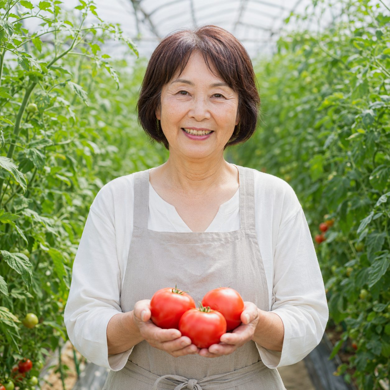 生産者との会話